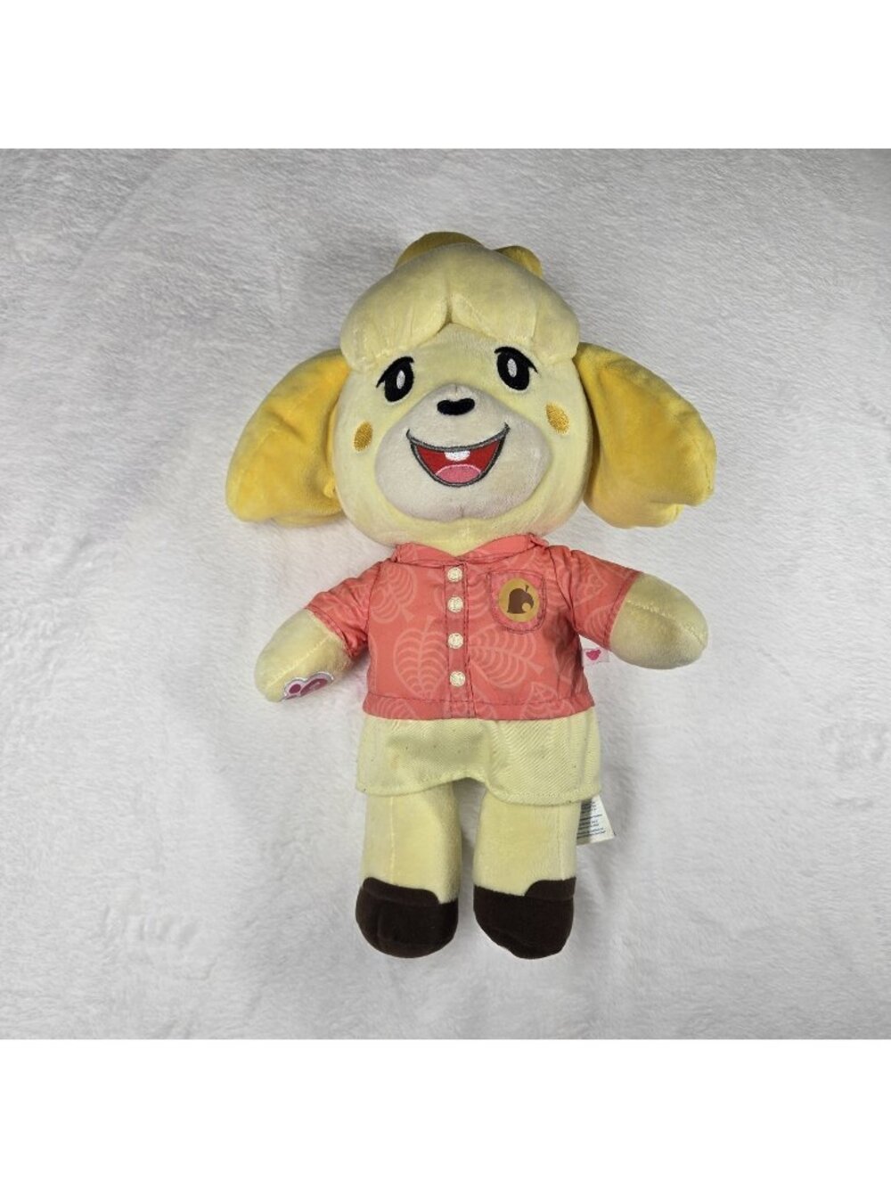 Animal Crossing New Horizons Build A Bear Isabelle in Summer Outfit Yellow 21”